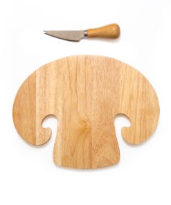 Mushroom Cutting Board & Knife